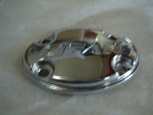 L/H Front Engine Cover Chrome