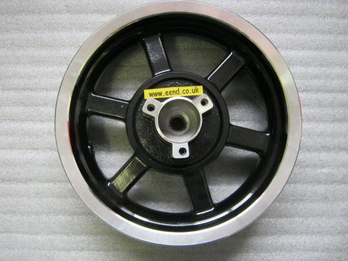 Wheel Rear 6 Spoke Black (Disc)